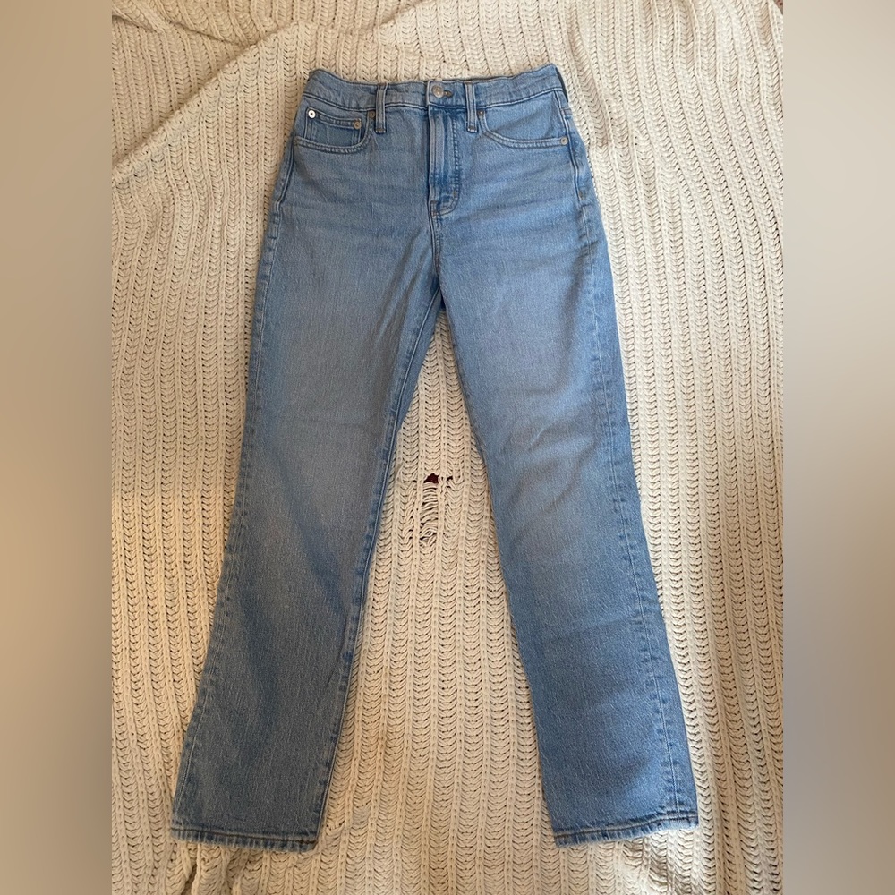 Madewell Straight Leg Denim